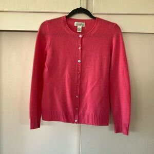 100% cashmere cardigan